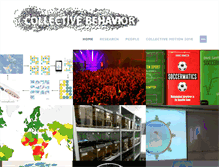 Tablet Screenshot of collective-behavior.com